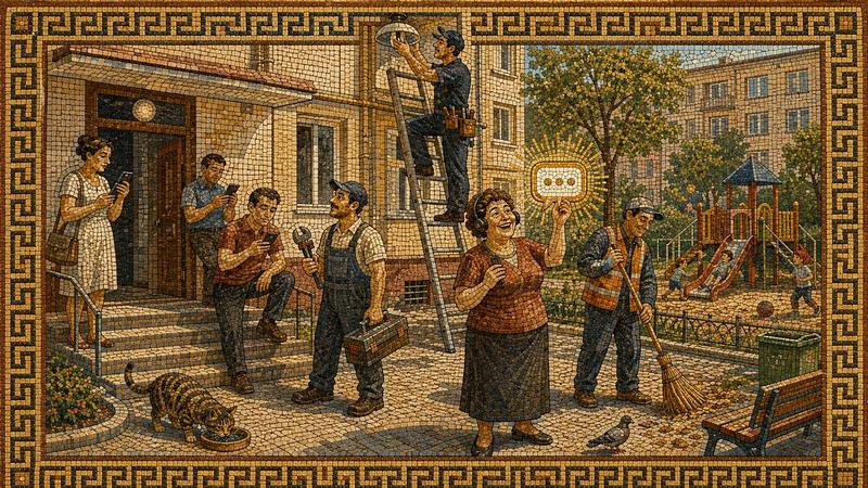 Управляющая компания: заявка с адресом и квартирой в любое время суток